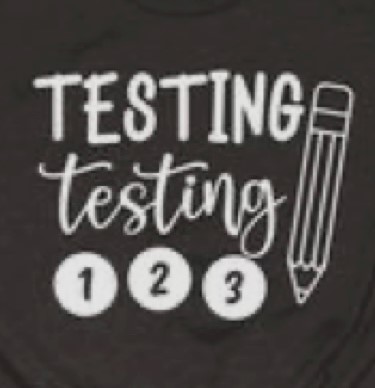 Testing, Testing, 1, 2, 3